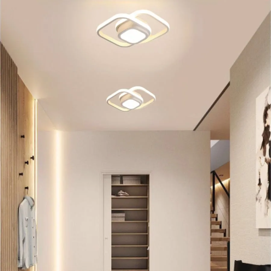 Plafon de LED Novaluz Iluminação aplicado em ambiente